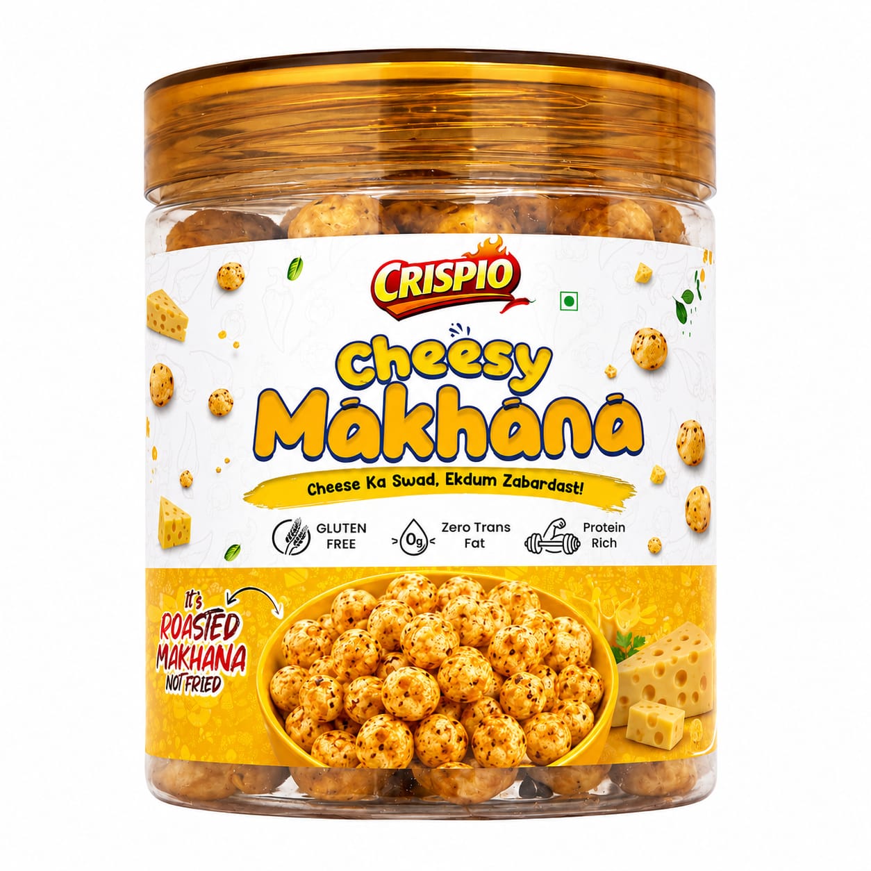 Cheesy Makhana