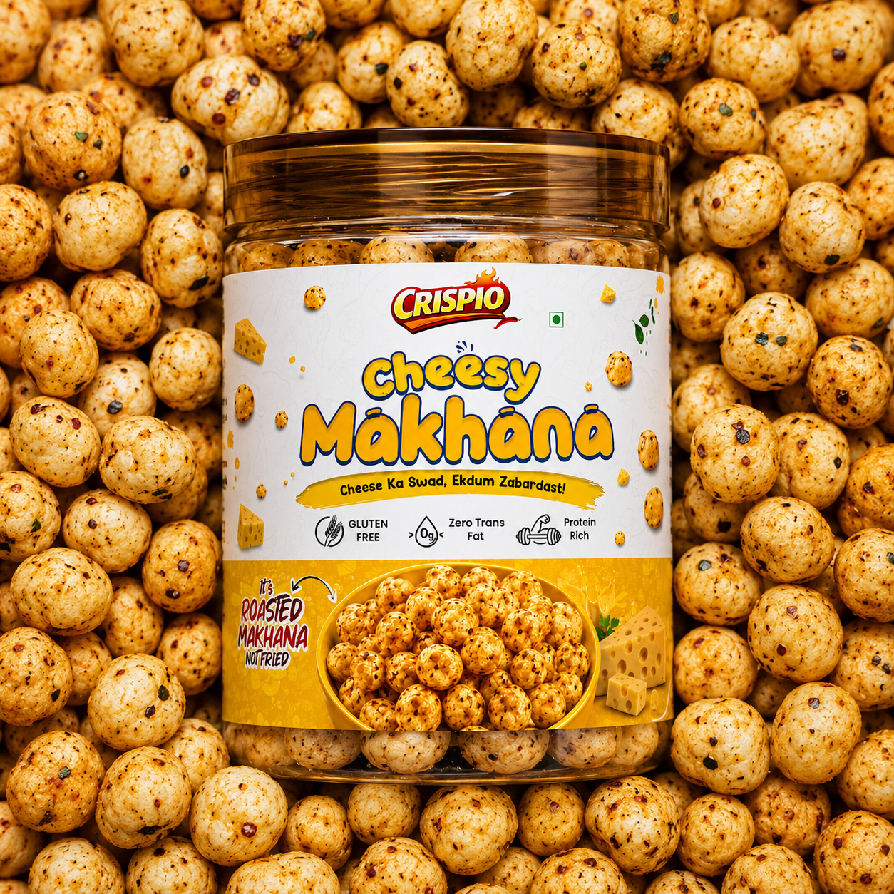 Cheesy Makhana image 2