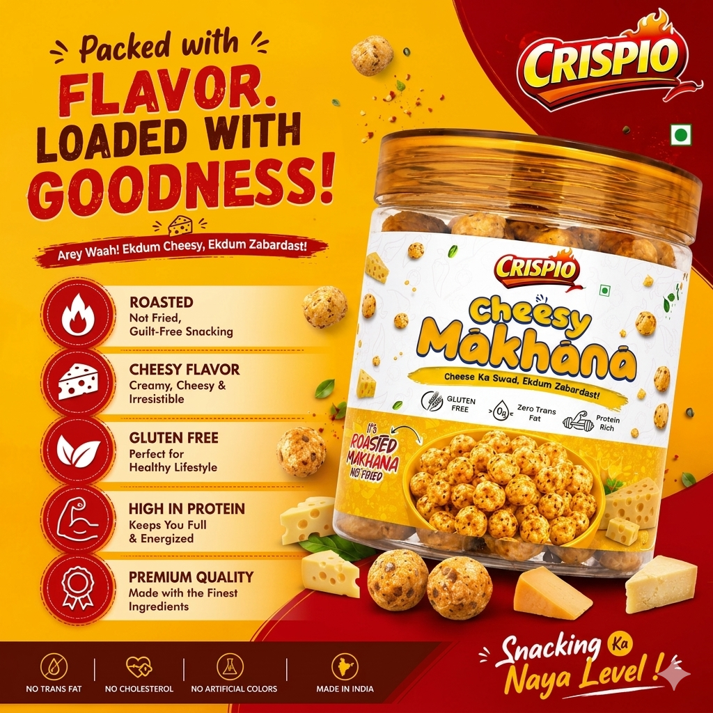 Cheesy Makhana image 3