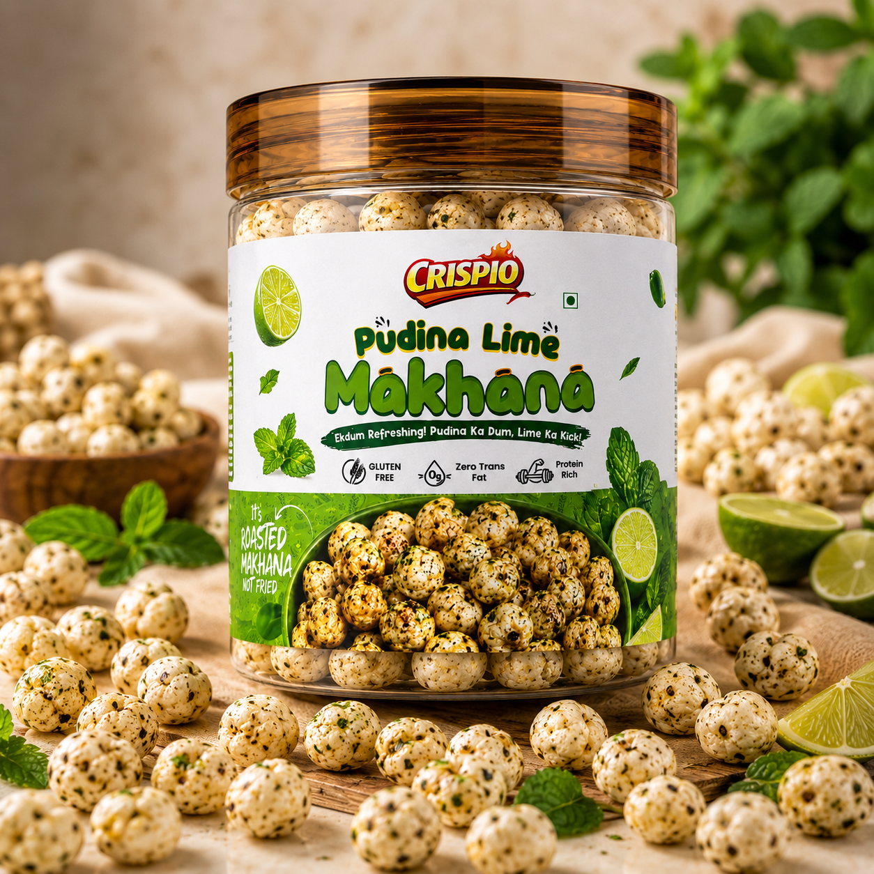 Pudina Lime Makhana image 3