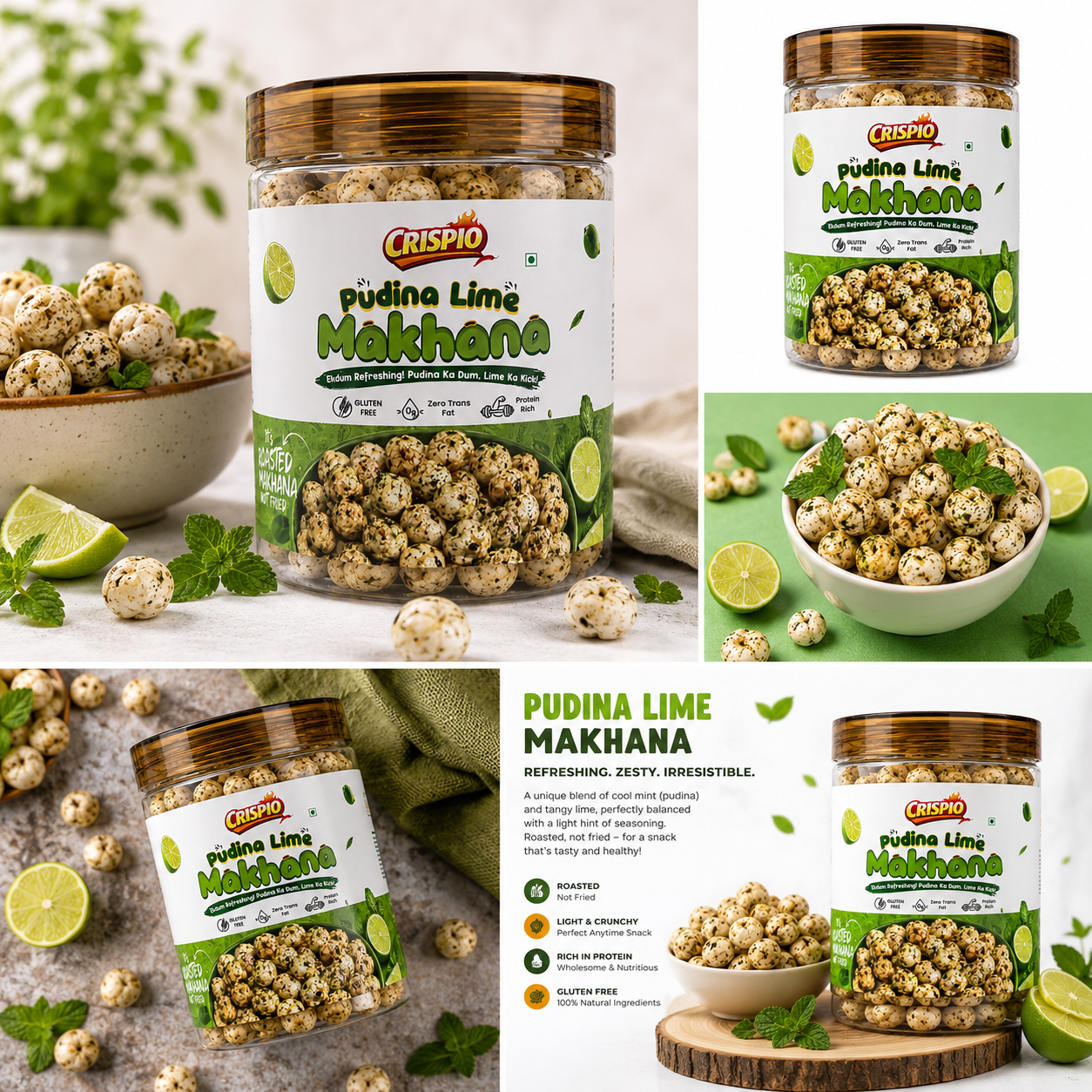 Pudina Lime Makhana image 4